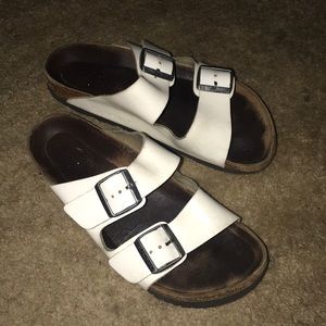 White birkenstock’s